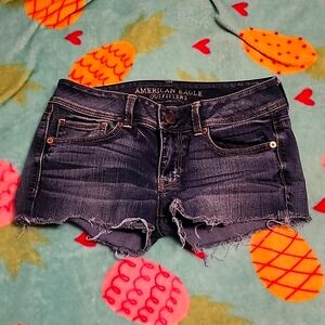American Eagle denim shorts size 6